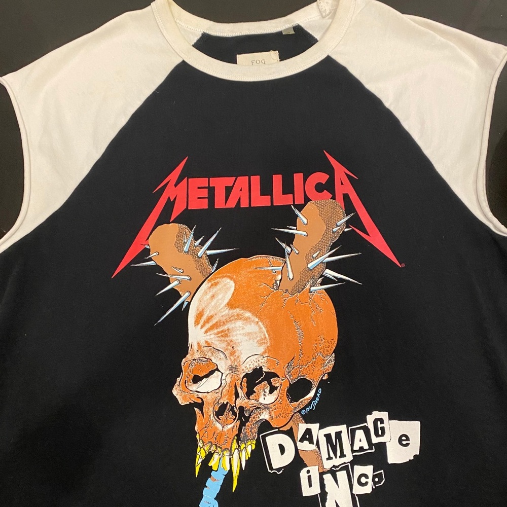 COPY - Fear of God x Pacsun Metallica short sleeved shirt